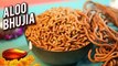 Haldiram Aloo Bhujia Recipe - Diwali Special Namkeen - Potato Sev Recipe - Varun