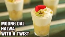 Moong Dal Halwa With A Twist - Diwali Special Sweet Recipe - Indian Dessert Recipe - Smita