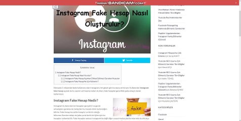 Fake Hesap Nasıl Açılır