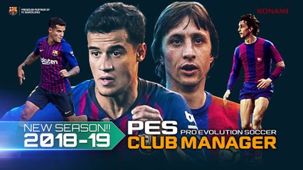 PES CLUB MANAGER (2018_19 Season update) English (1080p)