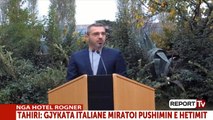 Report TV - Ish-Ministri i Brendshëm Saimir Tahiri: Gjykata italiane ka pushuar hetimet për mua