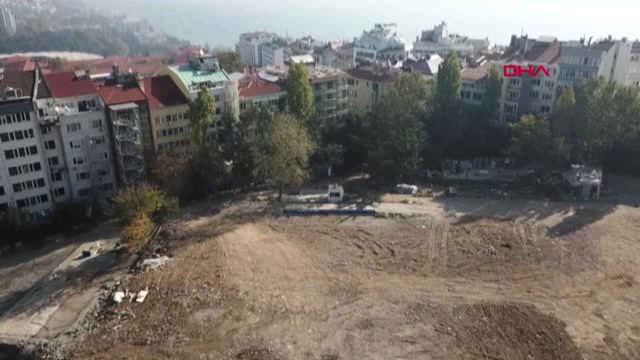İstanbul Akm Alanındaki Son Durum Havadan Görüntülendi