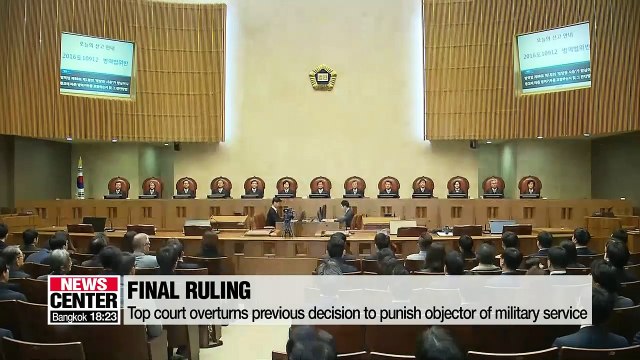 Supreme Court rules in favor of conscientious objection to military service