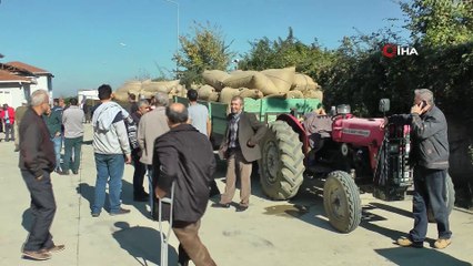 TMO Fındık alımına başladı, depo önünde uzun kuyruklar oluştu
