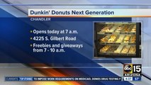 Dunkin' Donuts store opens Thursday in Chandler