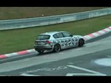 BMW 1-series 5dr hatch (2012) spy video