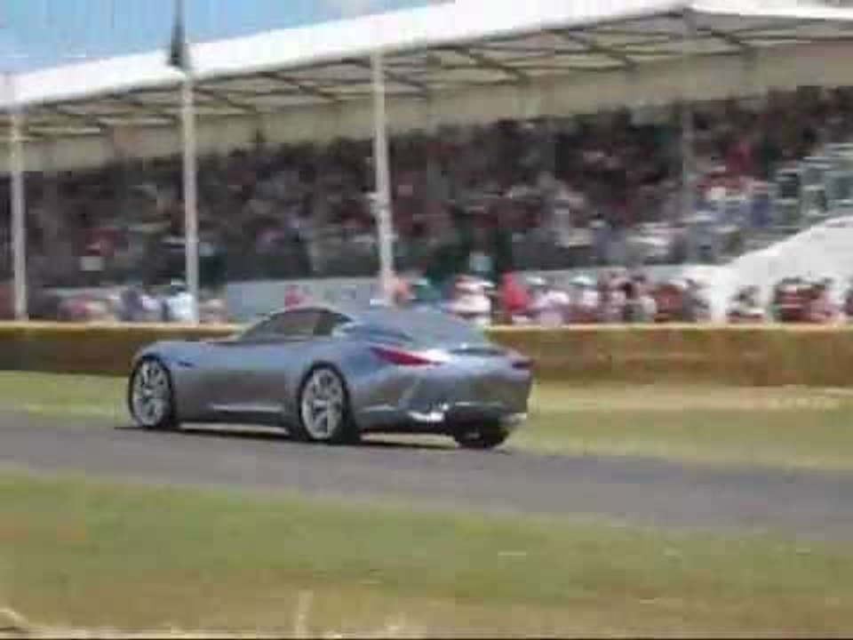 Infiniti Essence up the hill at Festival of speed (2009)