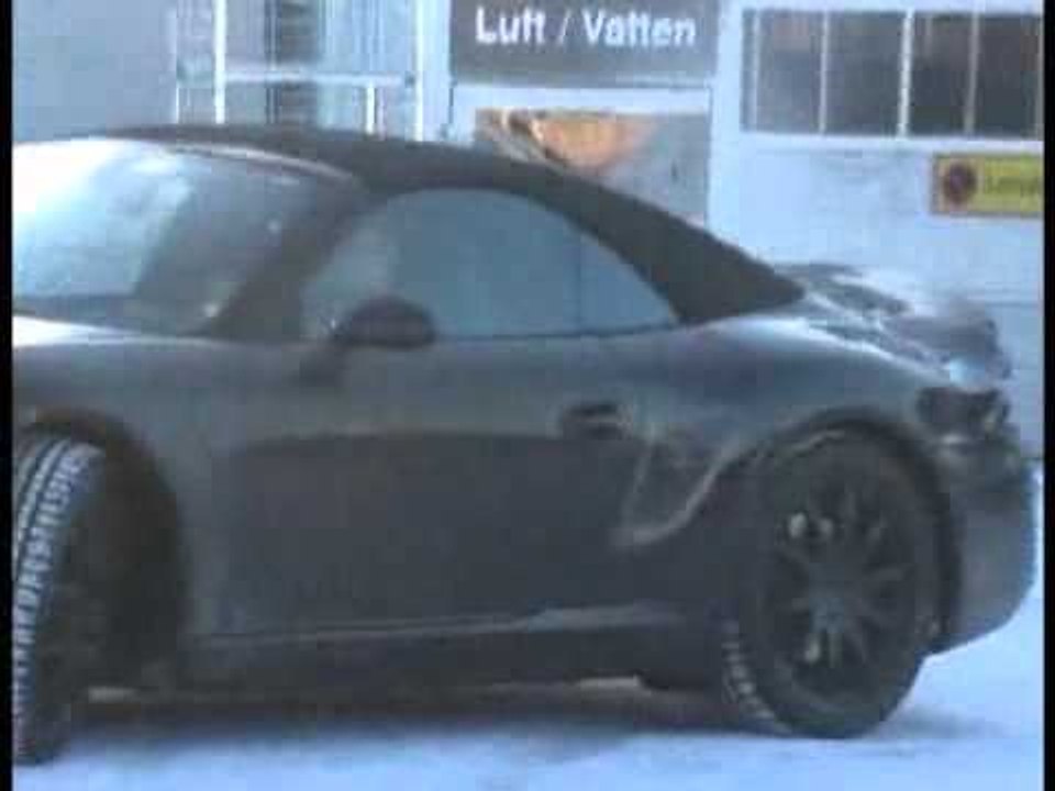 Porsche 991: the next 911 sports car caught in spy video