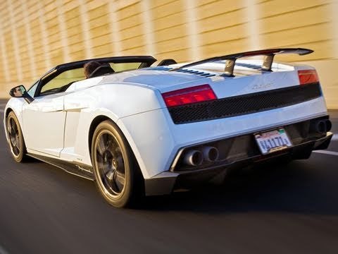 Lamborghini Gallardo LP570-4 Spyder Performante (2011) hot lap at Rockingham