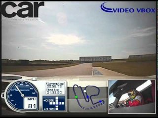 Mercedes SLS AMG (2011) hot lap at Rockingham