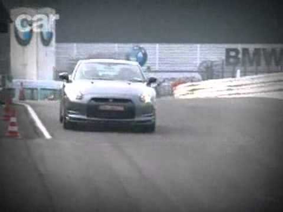Nissan GT-R (2008) spy video
