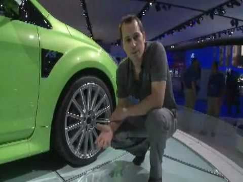 Ford Focus RS London Motor Show video (2008)