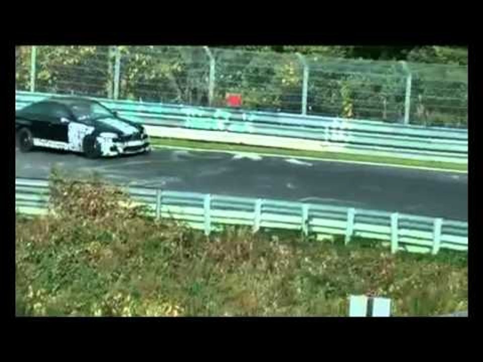 BMW M5 (2011) spy video