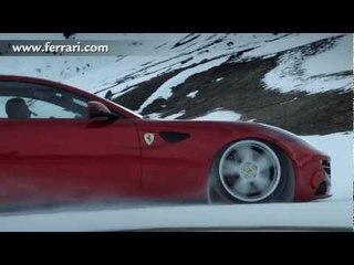 Ferrari FF on ice 2012