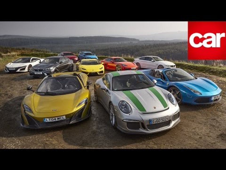 Sports Car Giant Test 2016: the best cars of the year battle it out