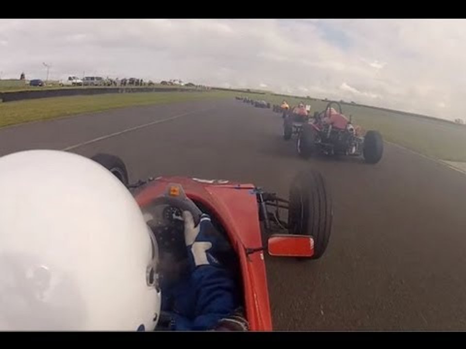 Racing  on a budget - Anglesey race circuit (2012)