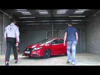 Matt Neal tests Honda's BTCC-inspired Civic