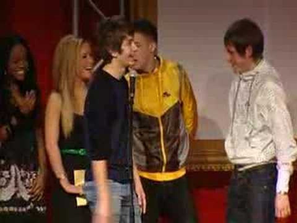 Arctic Monkeys slag off Take That at the Q Awards