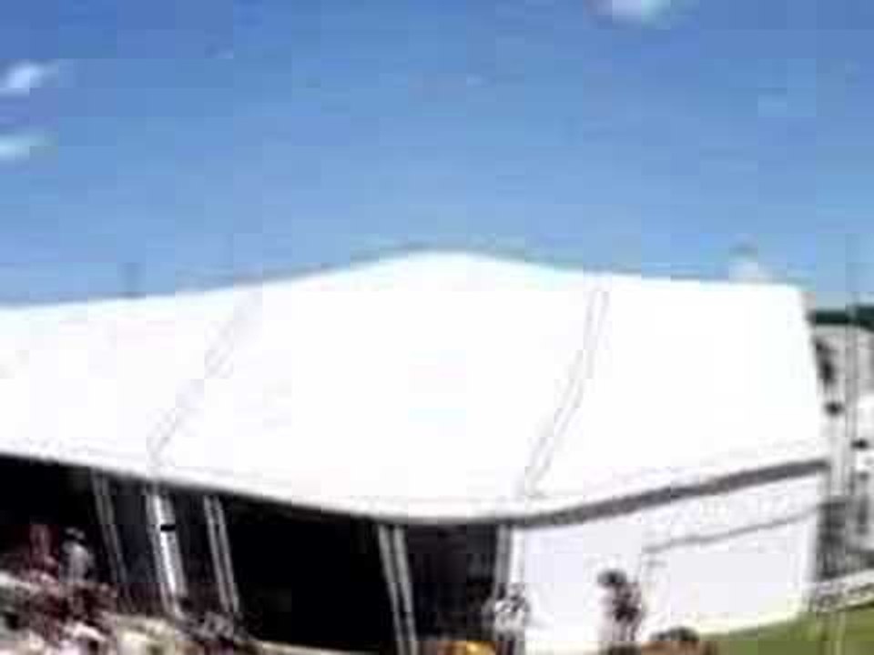 Phil from Orbital talks to Q4Music at Glastonbury