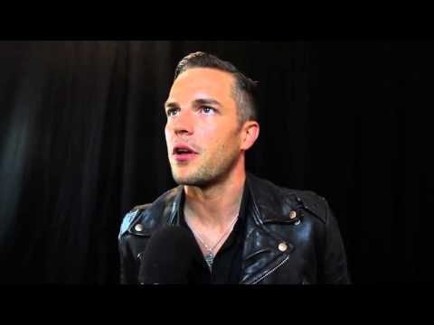 The Killers' Brandon Flowers wins the Q Idol Award at the 2012 Q Awards
