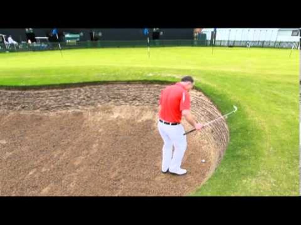 Bounce it off the bunker face to save par - Adrian Fryer - Today's Golfer