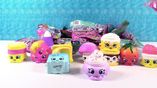 Shopkins Squish-Dee-Lish Series 4 Squishy Full Box Opening Toy Review _ PSToyReviews