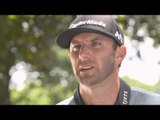 Dustin Johnson hitting the TaylorMade M1 Driver