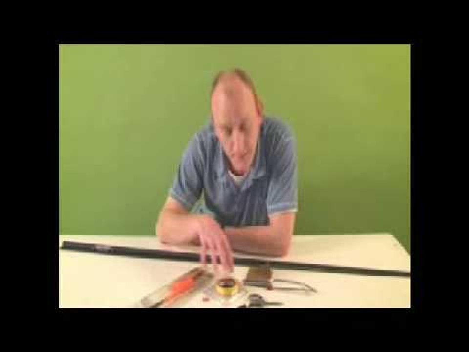 How to elasticate and set up a fishing pole.wmv
