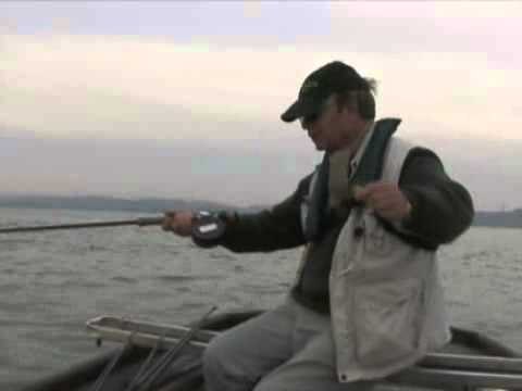 Bob Church fishes Grafham Water