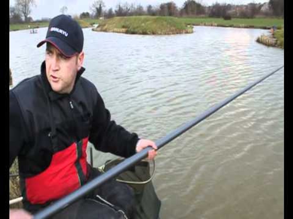 Jamie Masson extreme long pole fishing