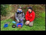 Fishing with balls of maggots using Stickymag and Horlicks