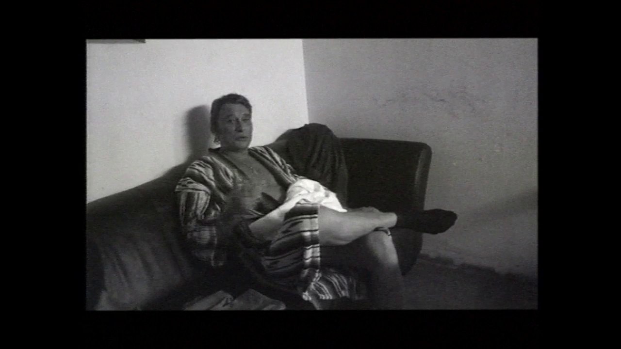 Johnny Hallyday - épuisé après le concert - Amsterdam - novembre 1994