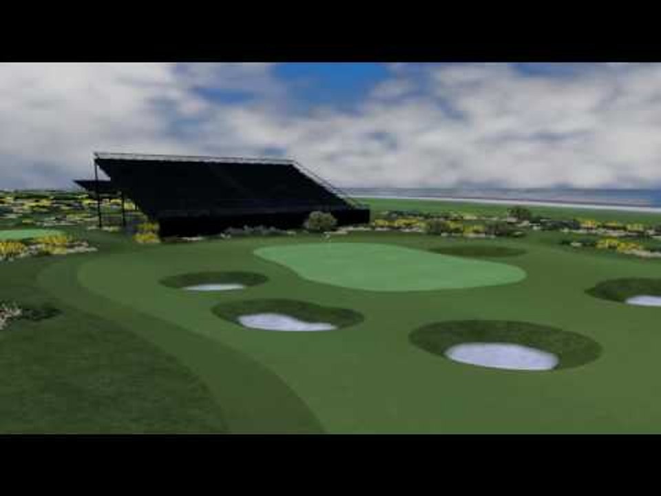 Hole 1 Royal Troon Flyover