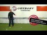 Golf putting tips -  Alignment Drill