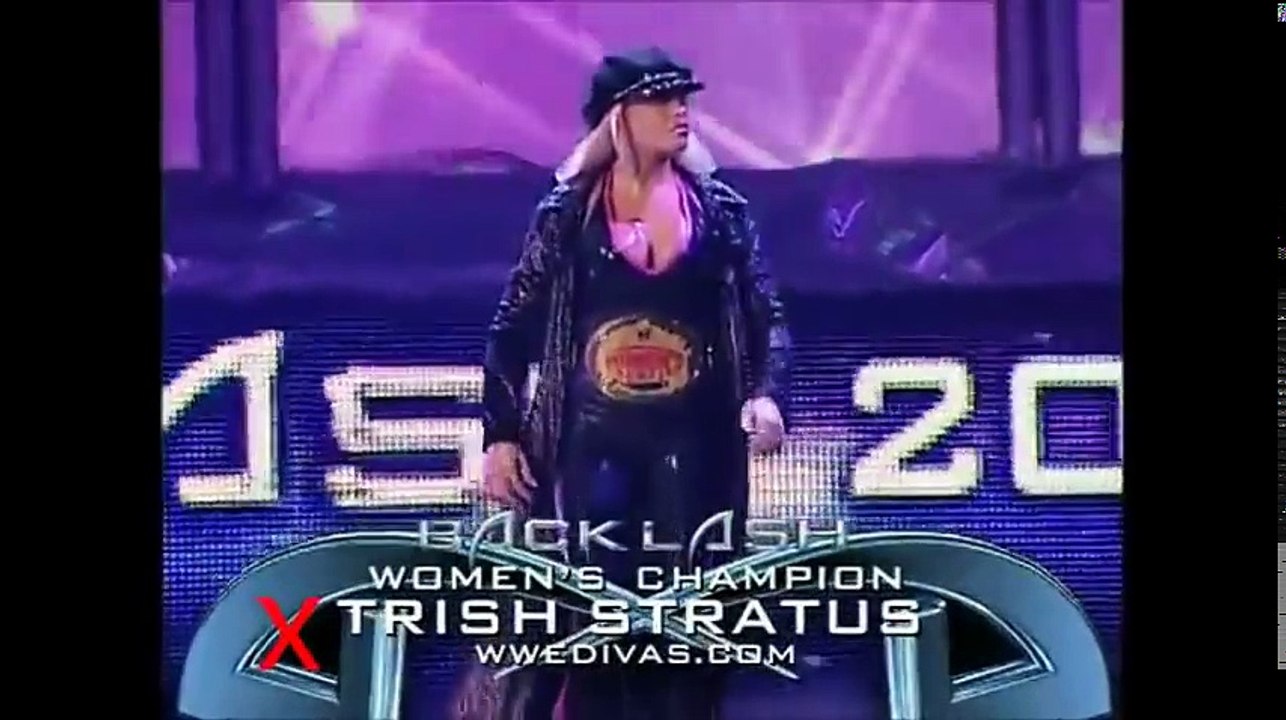 Trish Stratus vs Jazz Backlash 2003 by wwe entertainment