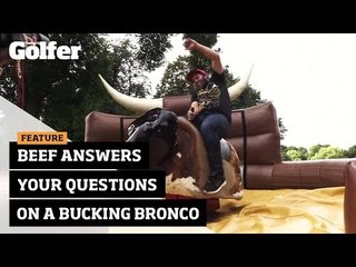 Andrew Beef Johnston answers your questions riding a bull