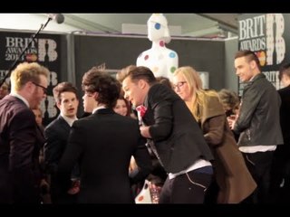 One Direction steal their own Brit Award at the 2013 Winner's Conference