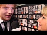 Ed Sheeran talks BRITs, suits and how he lost his phone