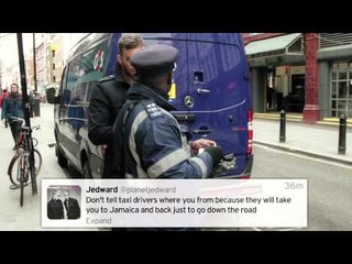 heat shouts Jedward's random tweets at innocent passersby