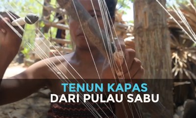 Tenun Kapas dari Pulau Sabu