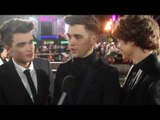Union J want Jeniffer Lawrence to go skin head - Hunger Games Catching Fire Catching Fire Premiere