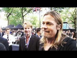 Brad pitt talks about wedding plans World War Z Premeire