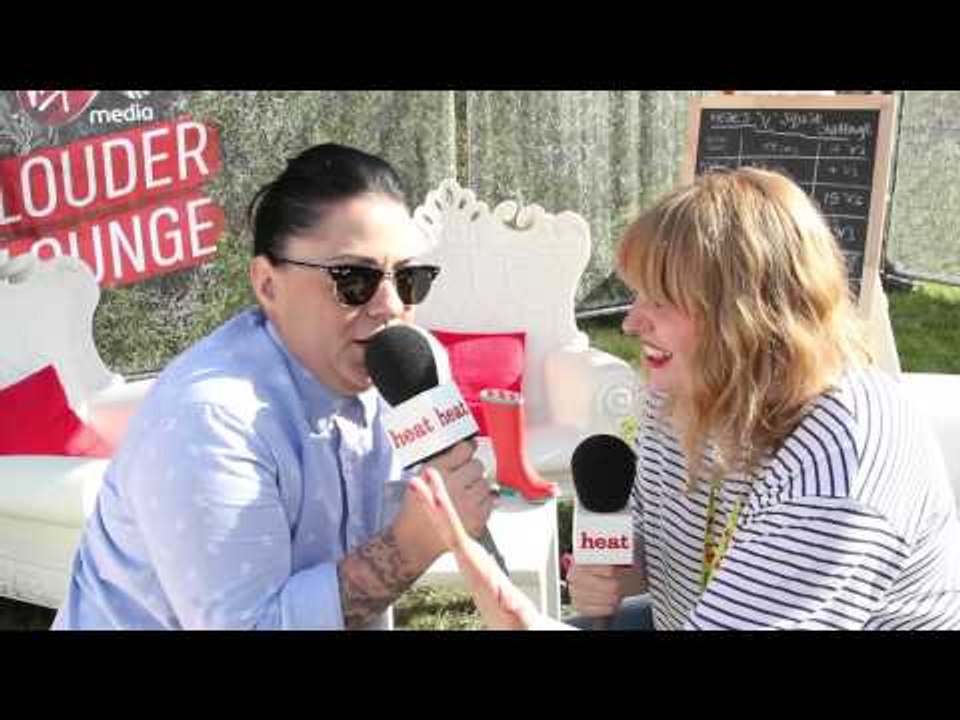 Lucy Spraggan plays the squat challenge