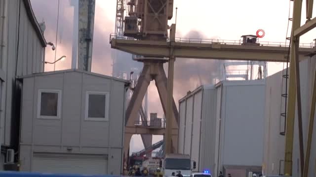 Tuzla Tersaneler Bölgesinde Patlama