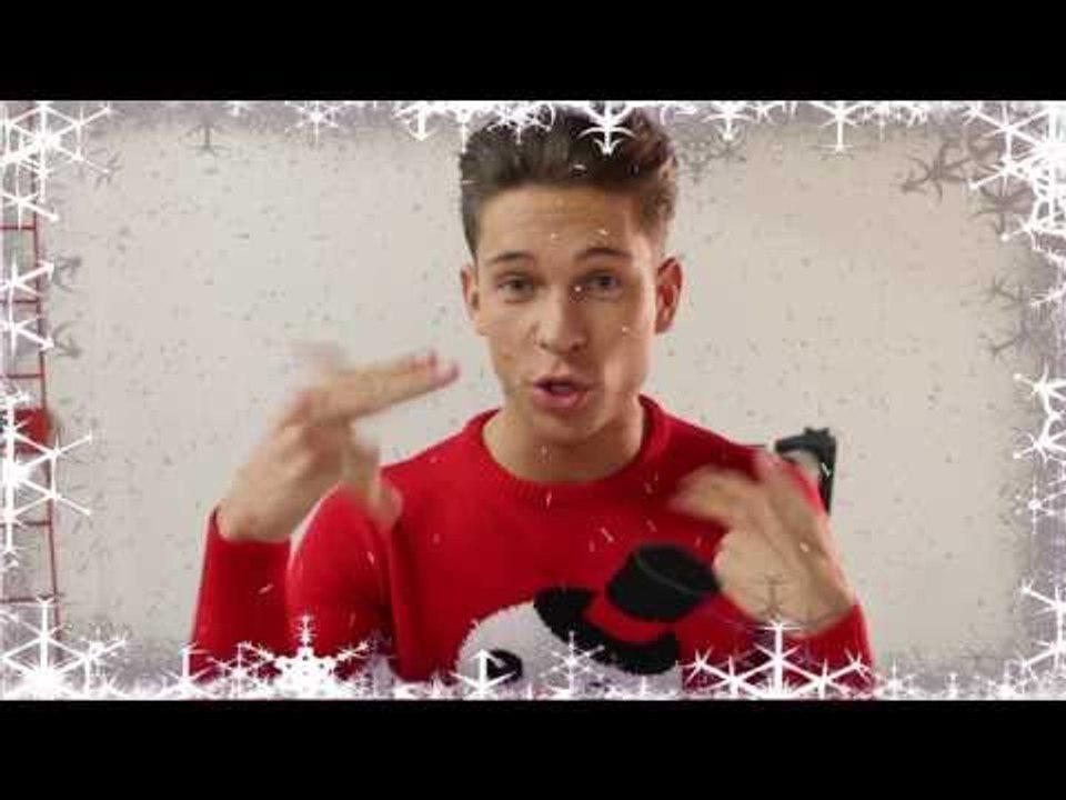 Joey Essex behind the scenes of his XMAS snow shoot!