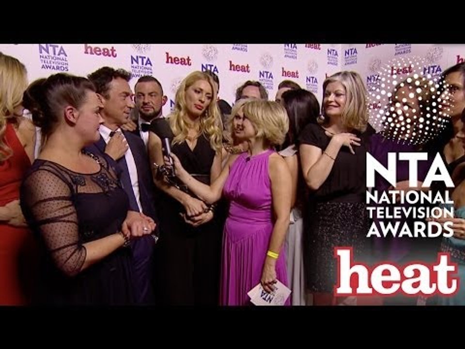 Strictly Scoop Best Talent Award at National Television Awards 2014