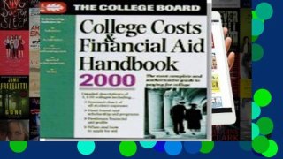F.R.E.E [D.O.W.N.L.O.A.D] The College Board College Cost   Financial Aid Handbook 2000 (College