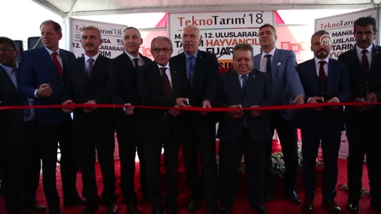 Manisa Tarım Hayvancılık Fuarı Açıldı