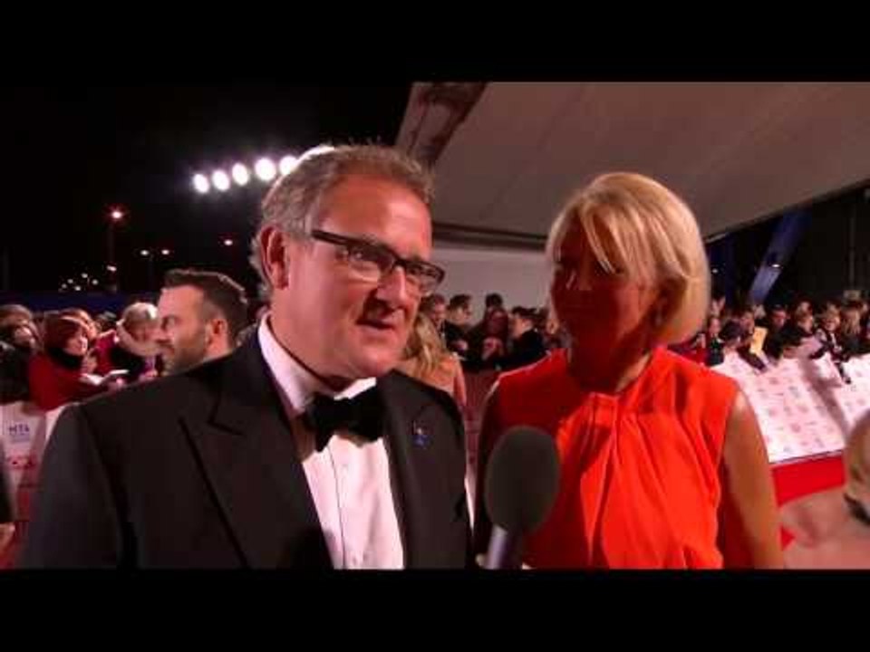Hugh Bonnerville Red Carpet National Television Awards 2014