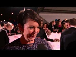 Olivia Colman Red Carpet National Television Awards 2014
